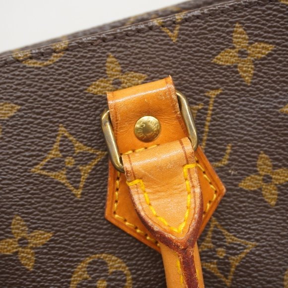 Louis Vuitton Monogram Sac Plat Tote Bag M51140 Brown Women's - Picture 16 of 16